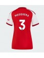 Arsenal Cristhian Mosquera #3 Domácí Dres pro Dámské 2026-27 Krátký Rukáv
